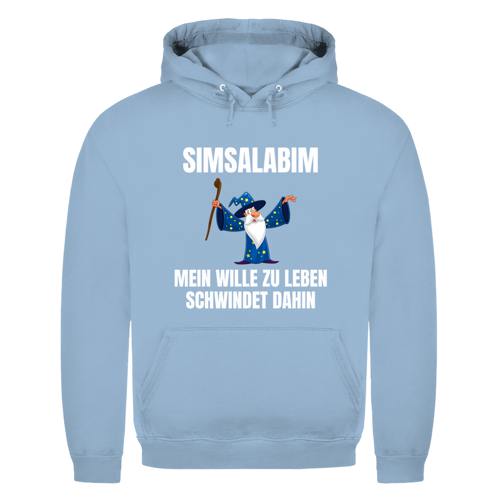 Simsalabim – mein Wille zu leben schwindet dahin – lustiger Hoodie