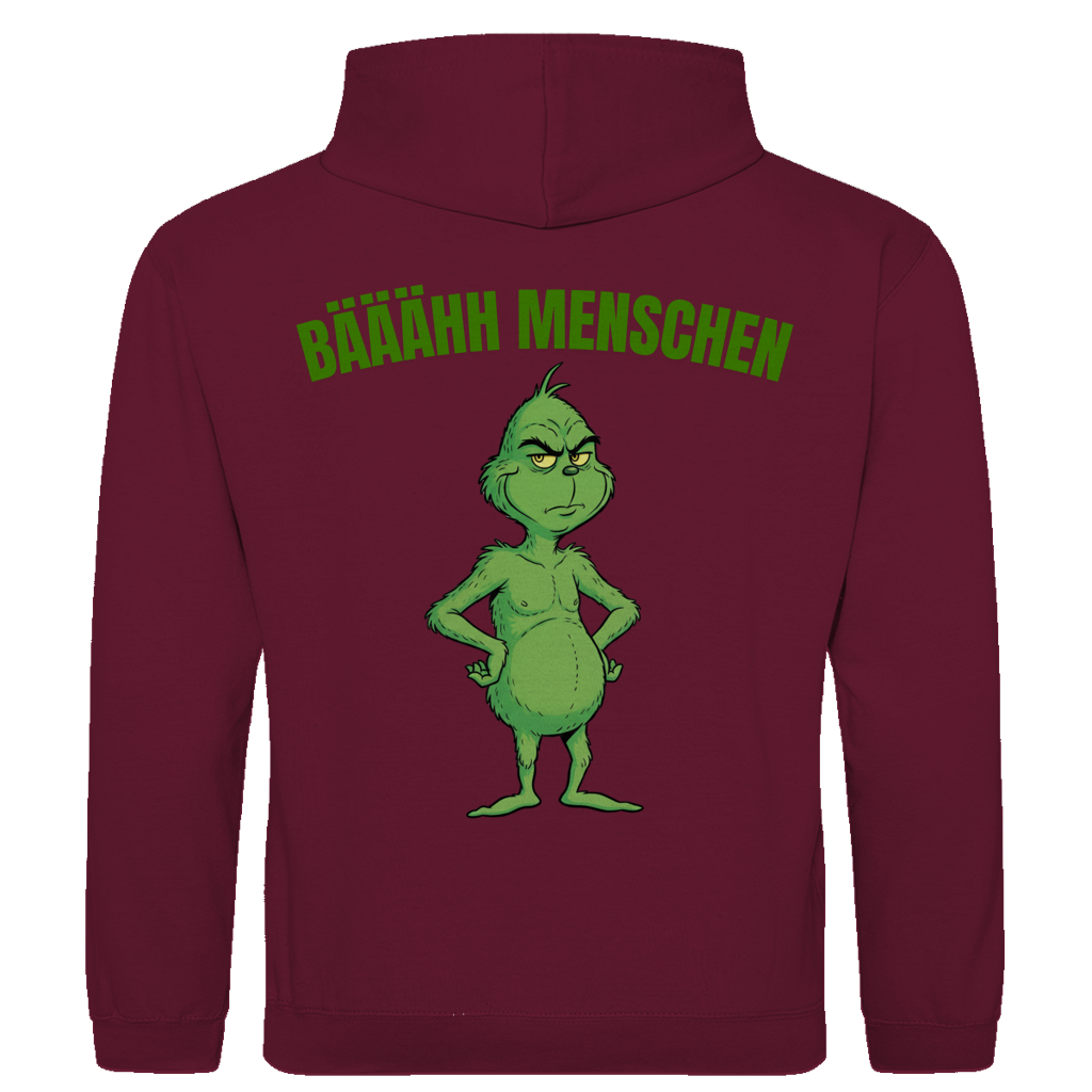 Bääähh Menschen - lustiger Hoodie (Backprint)