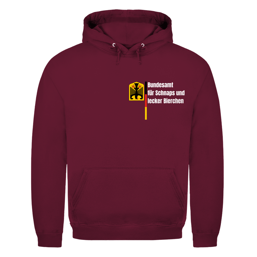 Bundesamt für Schnaps und lecker Bierchen – lustiger Hoodie