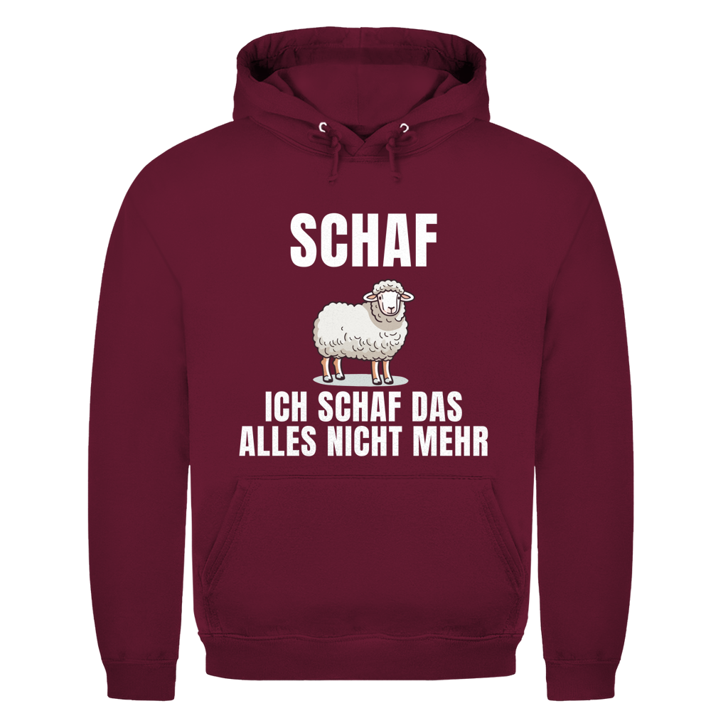 Schaf – ich schaf das alles nicht mehr – lustiger Hoodie