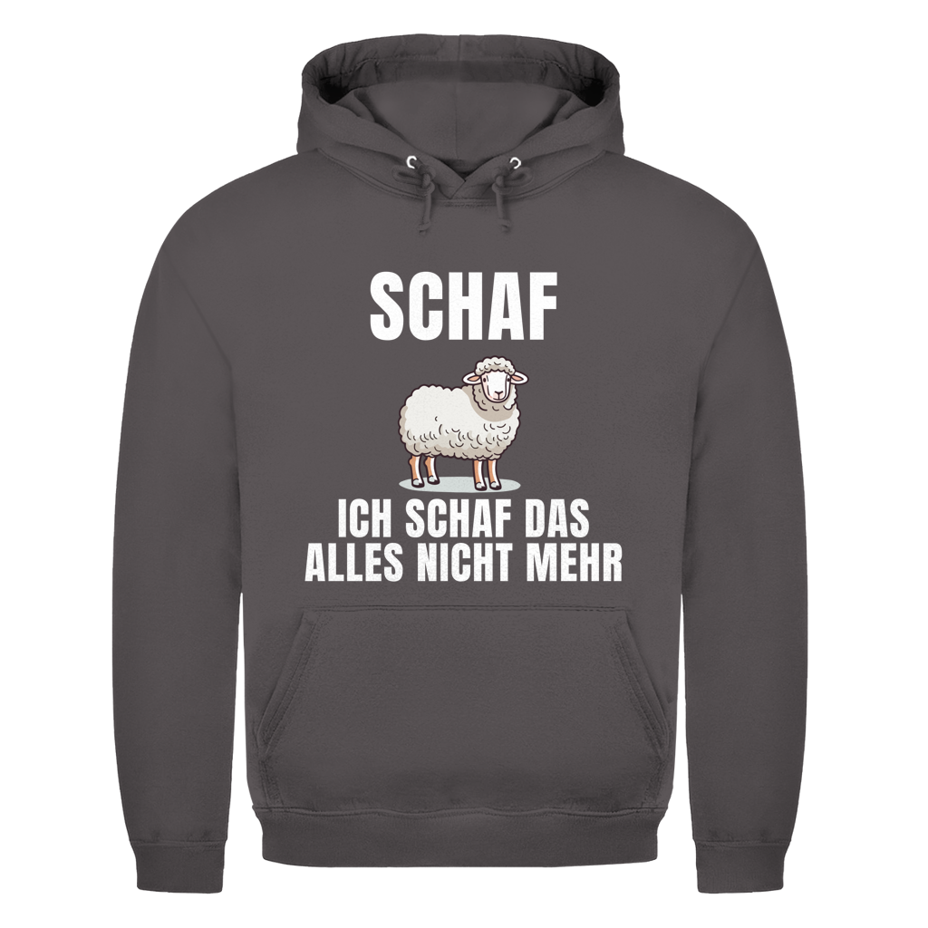 Schaf – ich schaf das alles nicht mehr – lustiger Hoodie