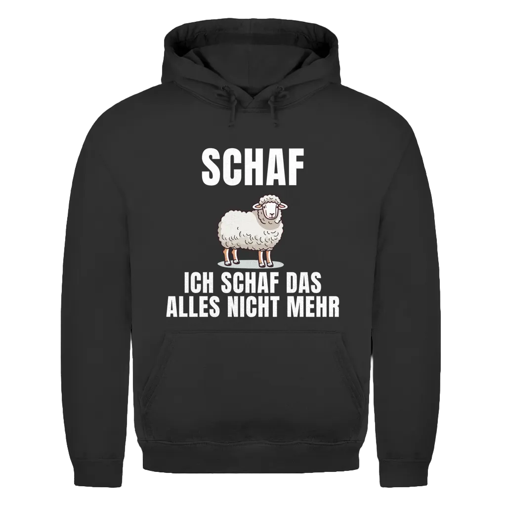 Schaf – ich schaf das alles nicht mehr – lustiger Hoodie
