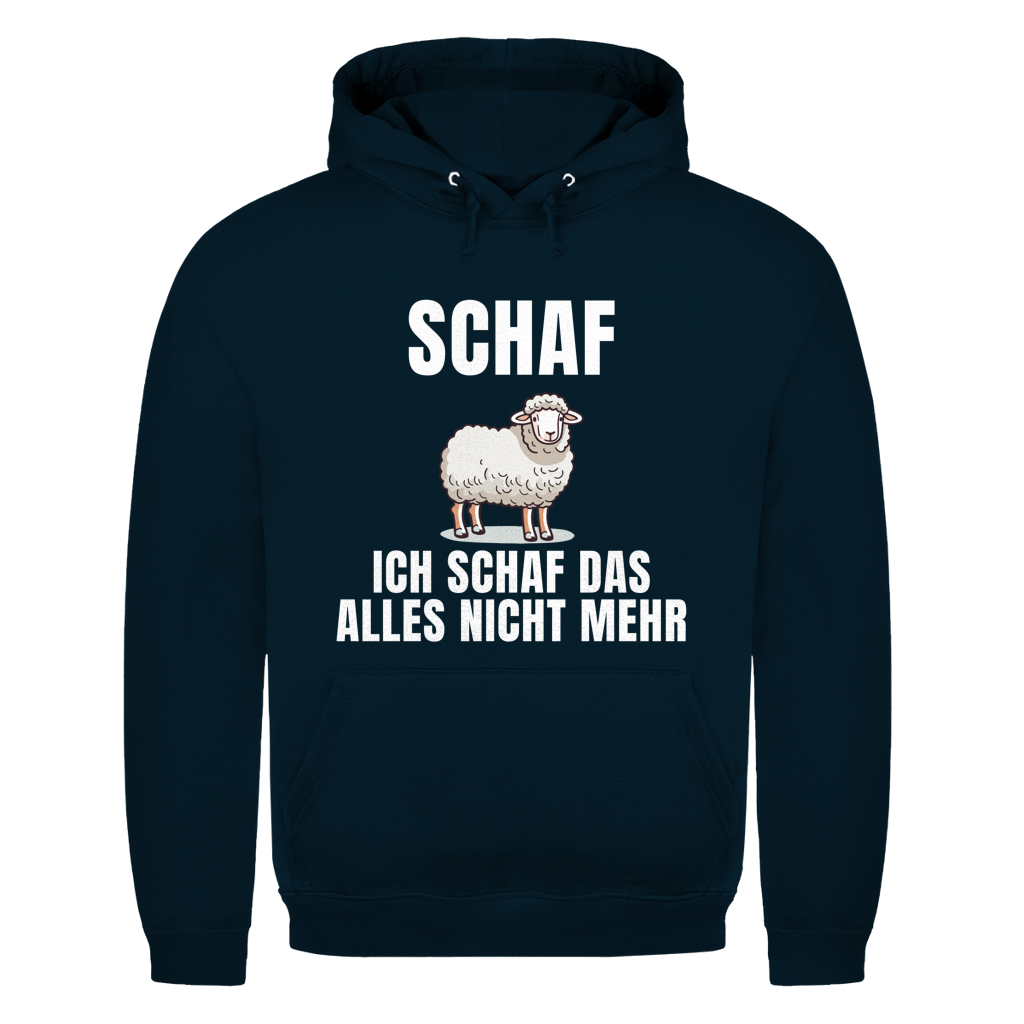 Schaf – ich schaf das alles nicht mehr – lustiger Hoodie