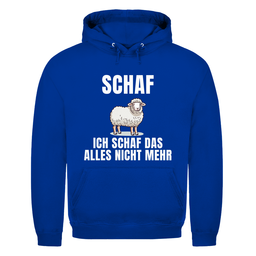 Schaf – ich schaf das alles nicht mehr – lustiger Hoodie