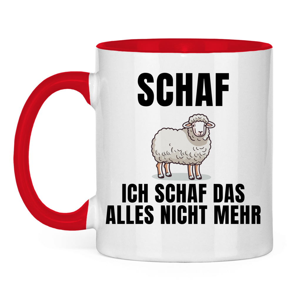 Schaf – ich schaf das alles nicht mehr – lustige Tasse