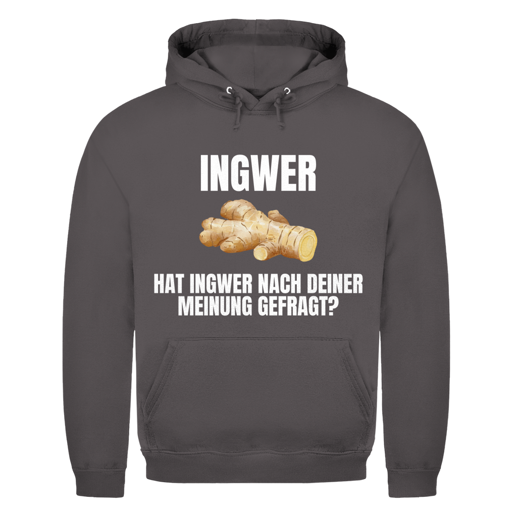 Ingwer – Hat Ingwer nach deiner Meinung gefragt? – lustiger Hoodie