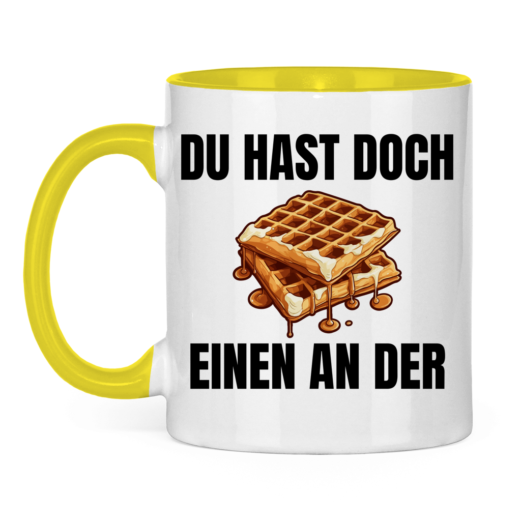 Du hast doch einen an der Waffel – lustige Tasse
