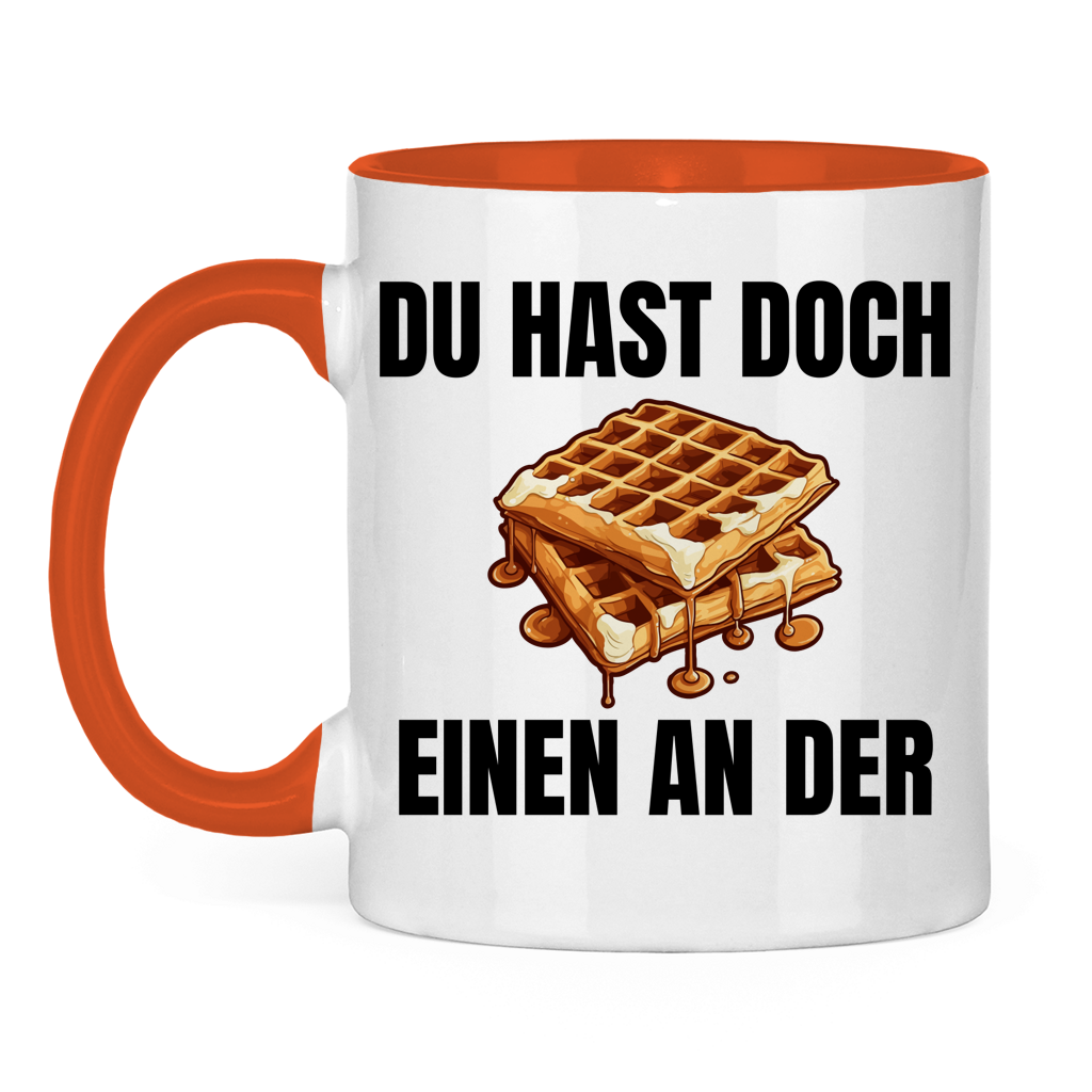 Du hast doch einen an der Waffel – lustige Tasse