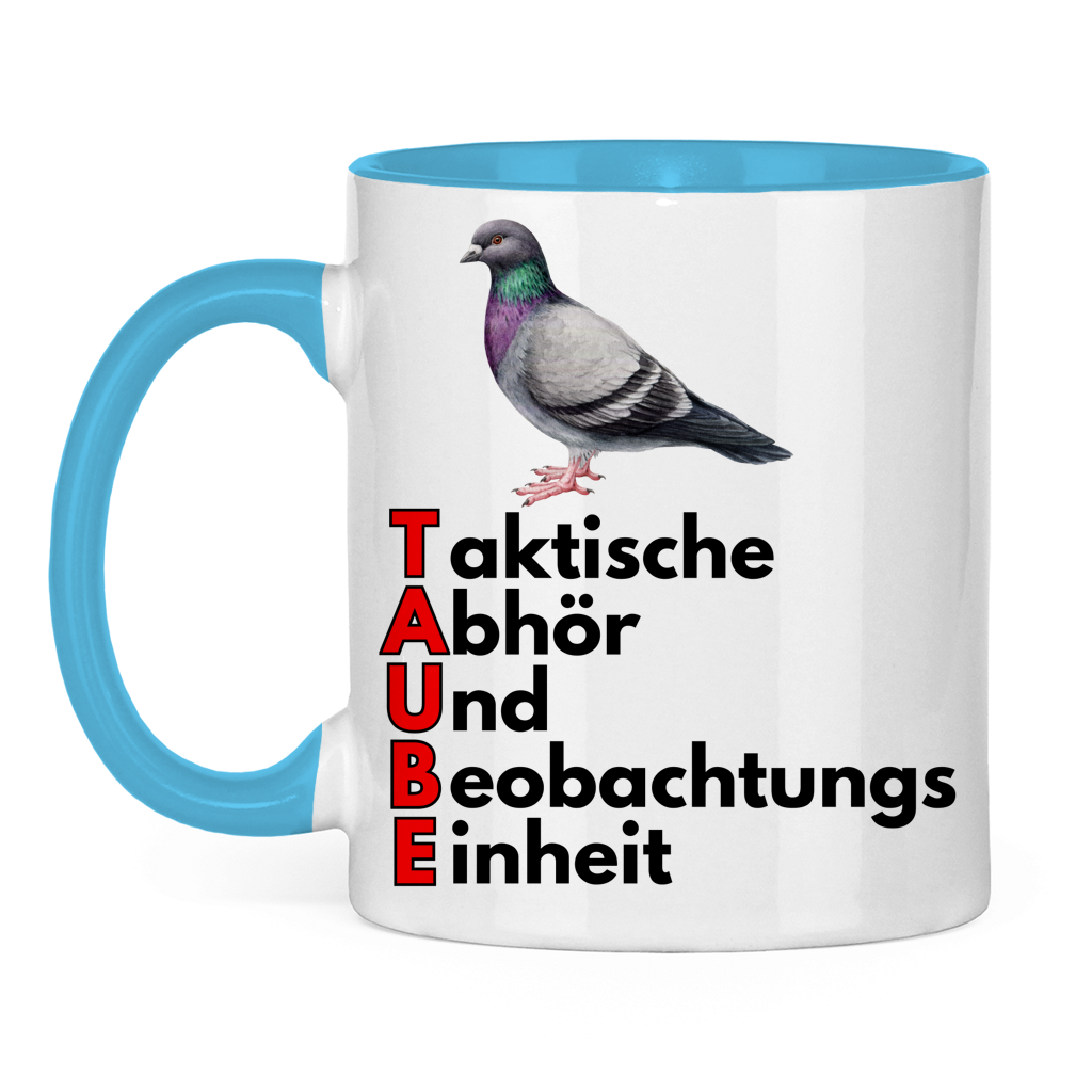 Taube – Taktische Abhör- und Beobachtungseinheit – lustige Tasse