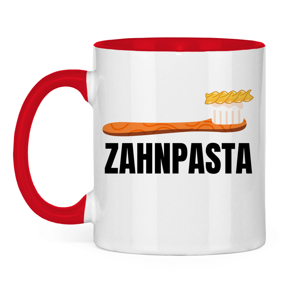 Zahnpasta – lustige Tasse