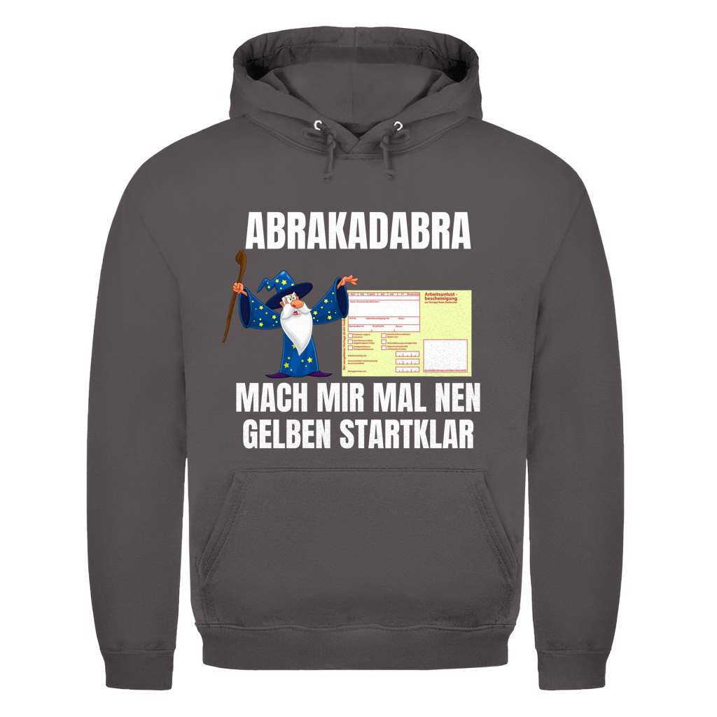 Abrakadabra – Mach mir mal nen Gelben startklar – lustiger Hoodie