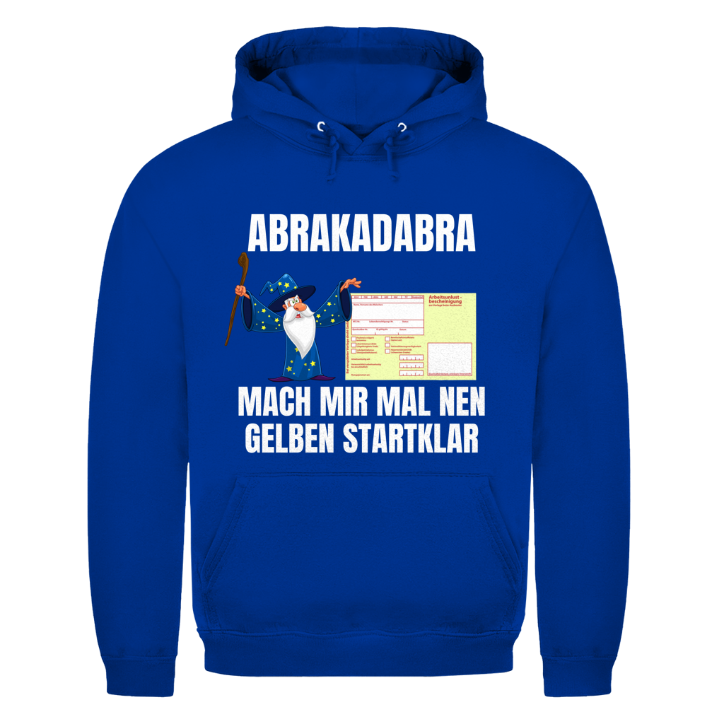 Abrakadabra – Mach mir mal nen Gelben startklar – lustiger Hoodie