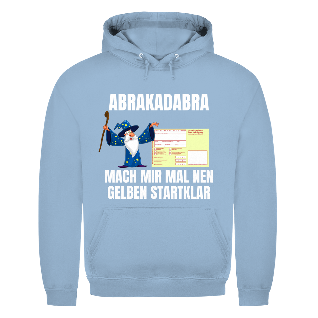 Abrakadabra – Mach mir mal nen Gelben startklar – lustiger Hoodie