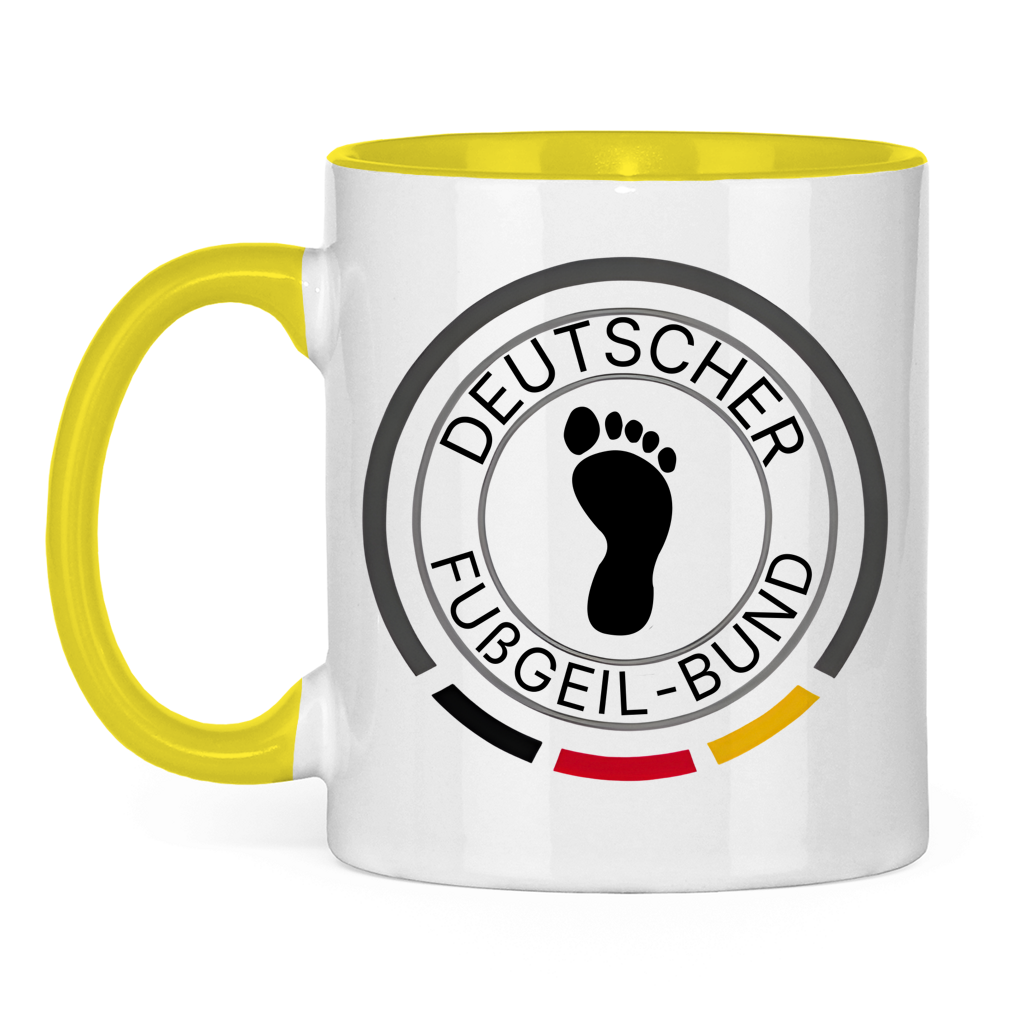 Deutscher Fußgeil-Bund – lustige Tasse
