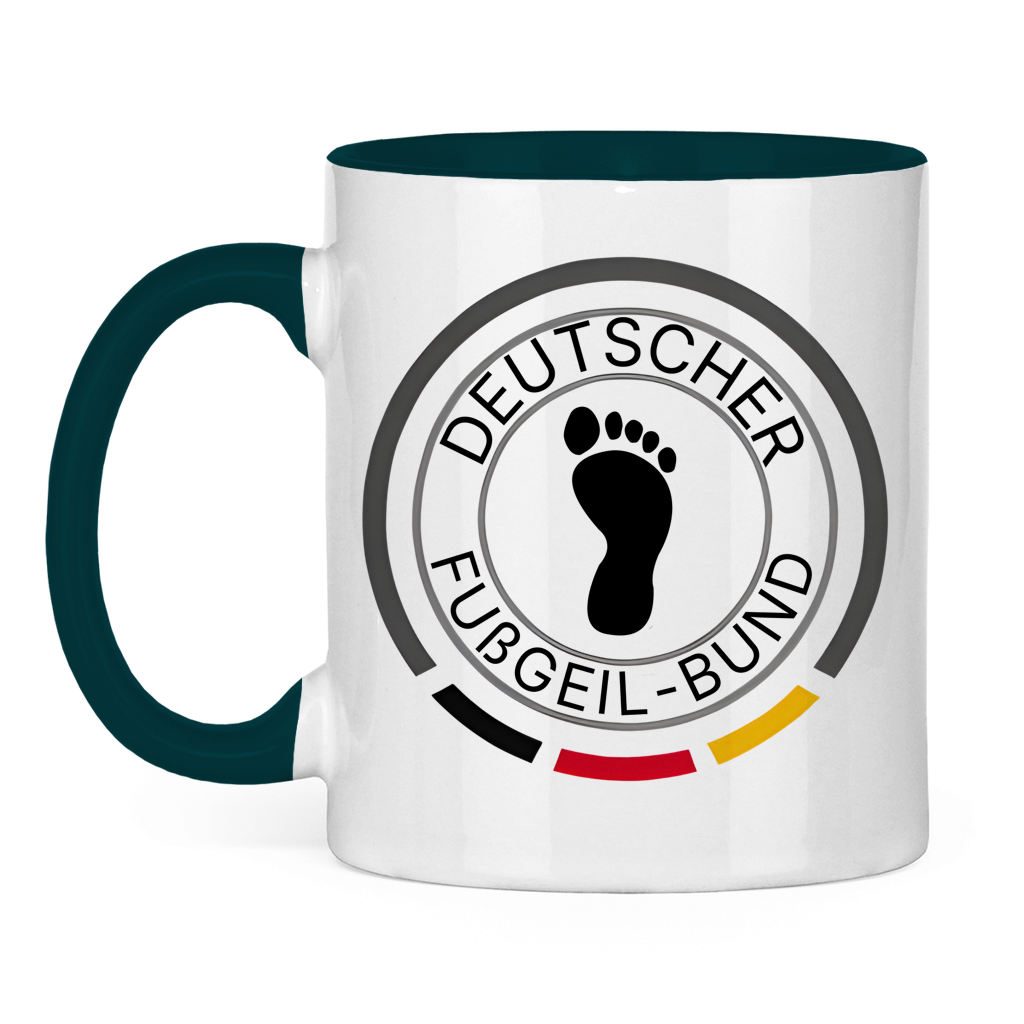 Deutscher Fußgeil-Bund – lustige Tasse