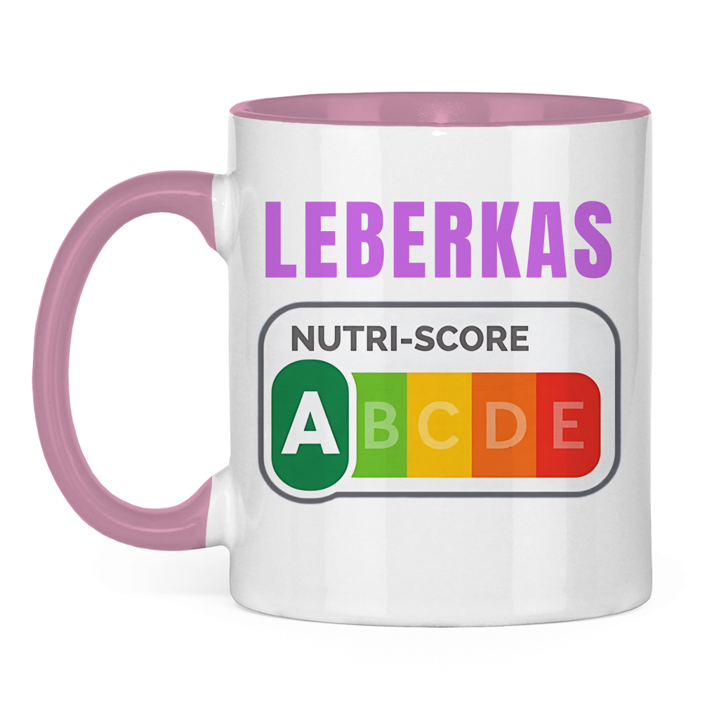 Leberkas – Nutri-Score A – lustige Tasse