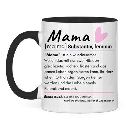 Mama – Definition – süße lustige Tasse