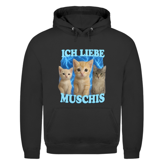Ich liebe Muschis – lustiger Hoodie