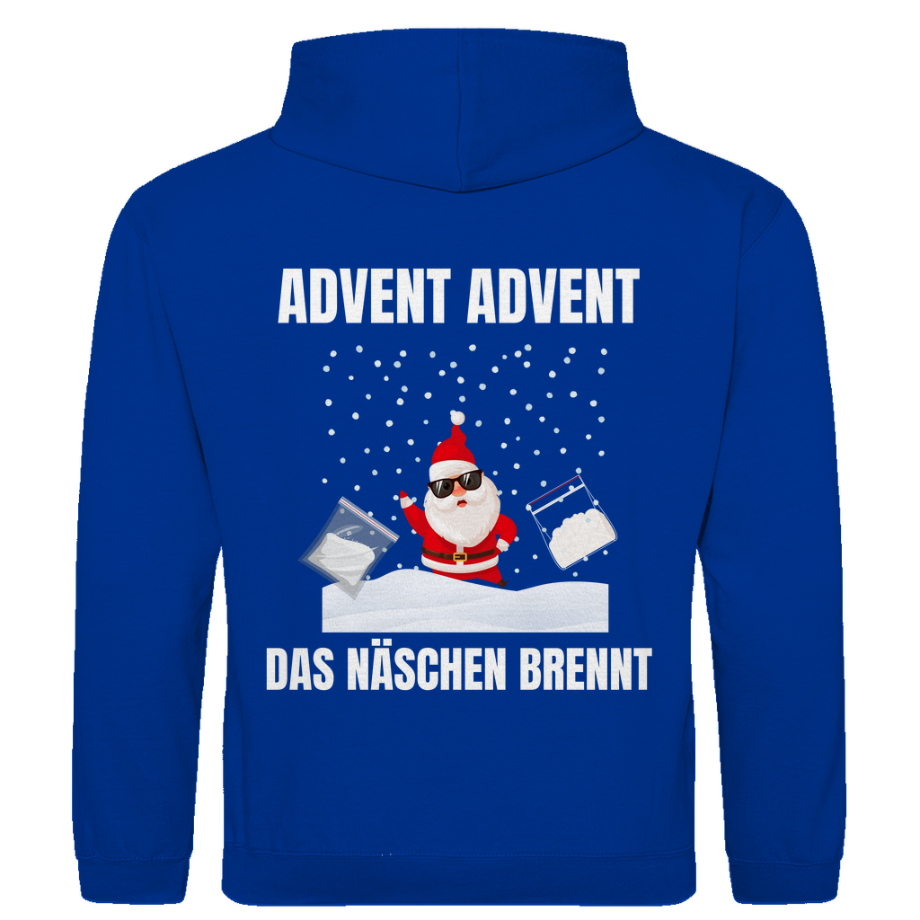 Advent Advent – das Näschen brennt – lustiger Hoodie