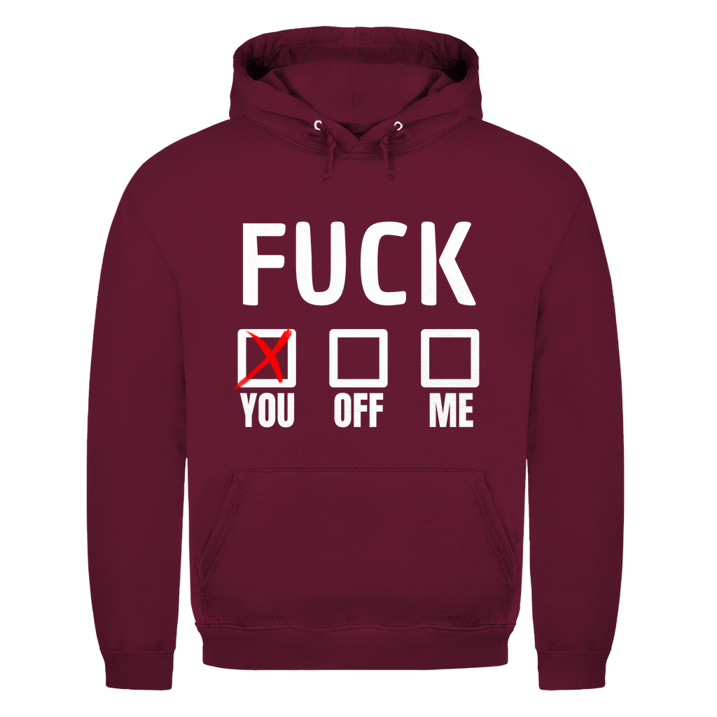 Fuck You (mit Auswahlbox) – lustiges T-Shirt