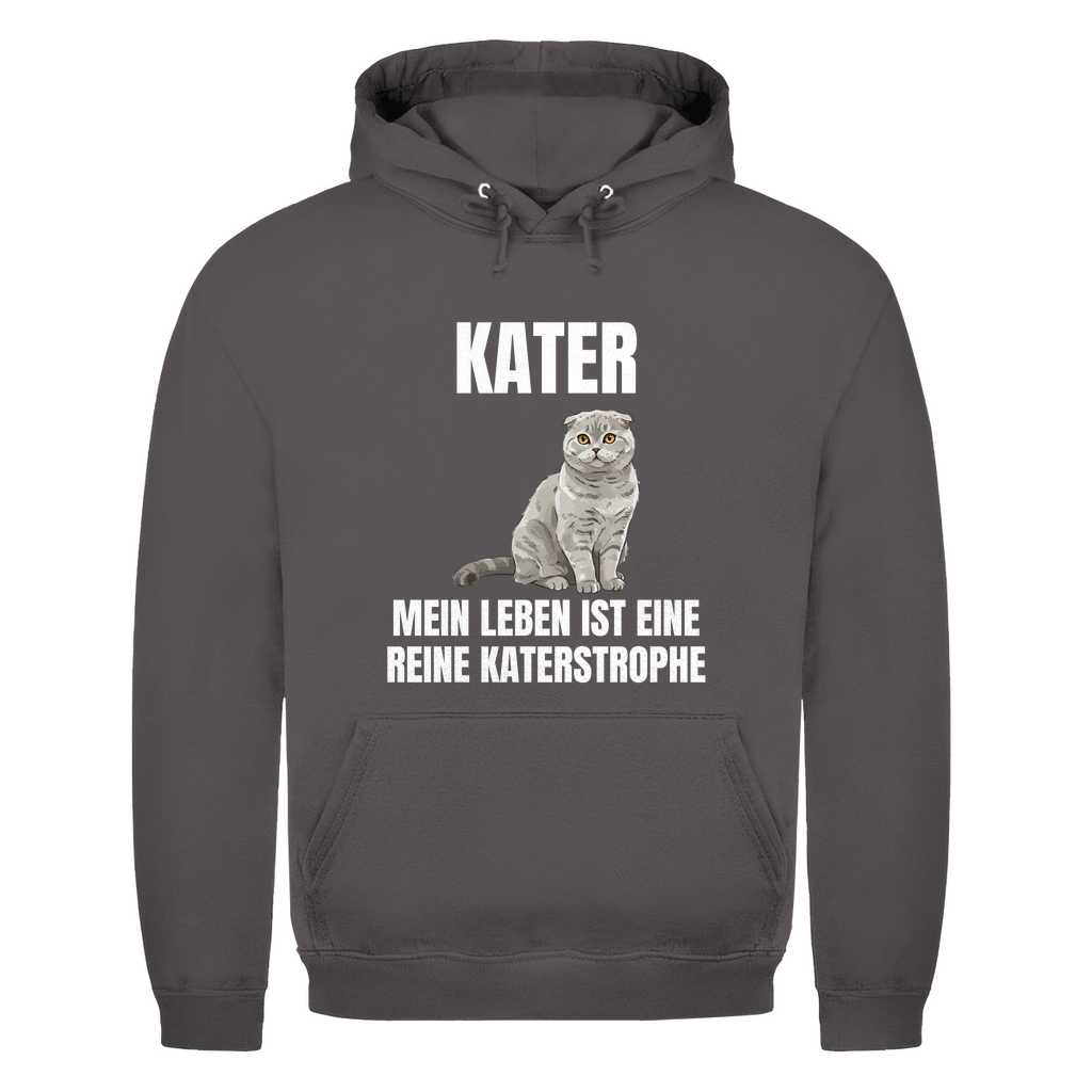 Kater – Mein Leben ist eine reine Katerstrophe – lustiger Hoodie