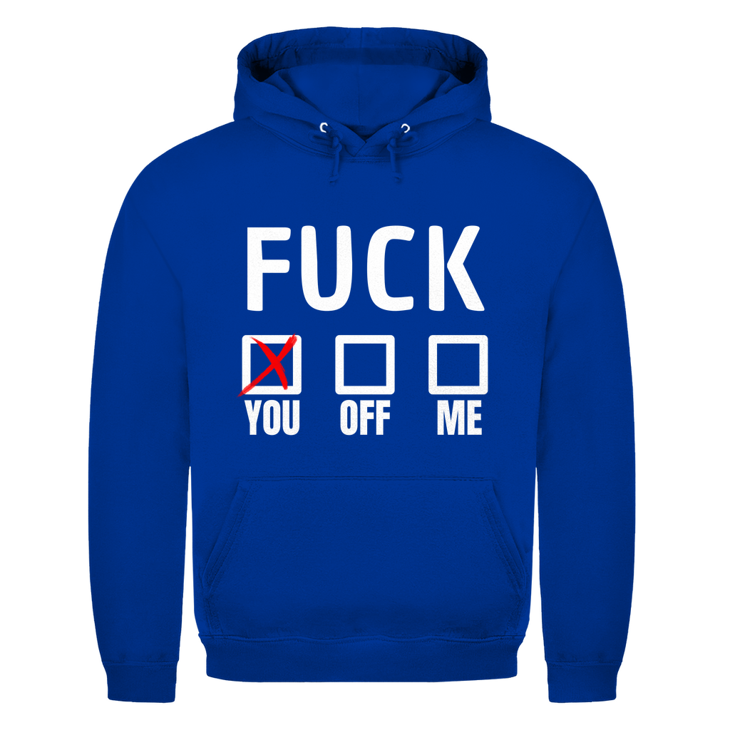 Fuck You (mit Auswahlbox) – lustiges T-Shirt
