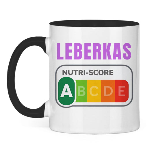 Leberkas – Nutri-Score A – lustige Tasse