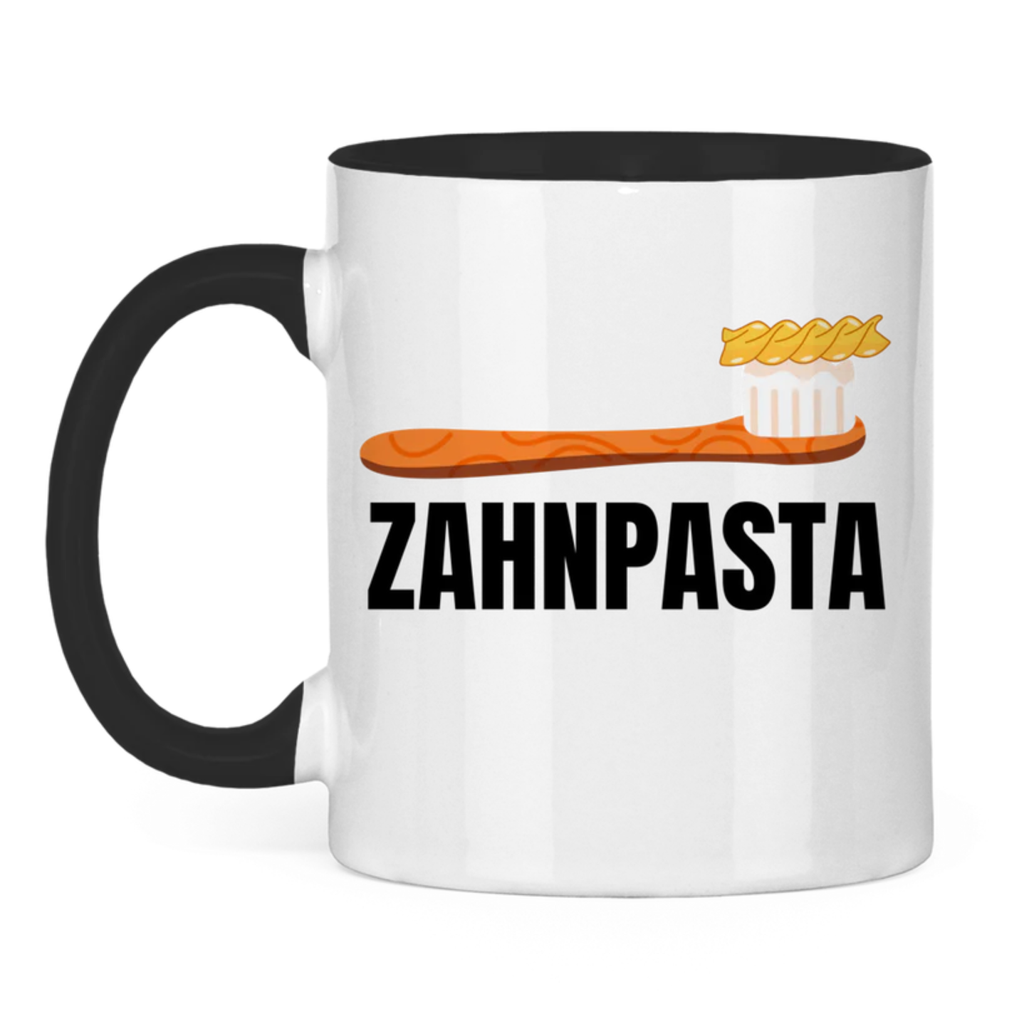 Zahnpasta – lustige Tasse