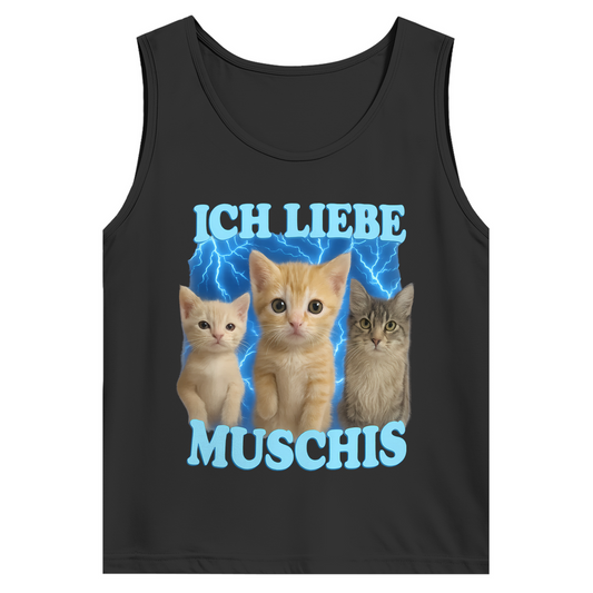 Ich liebe Muschis – lustiges Tank-Top