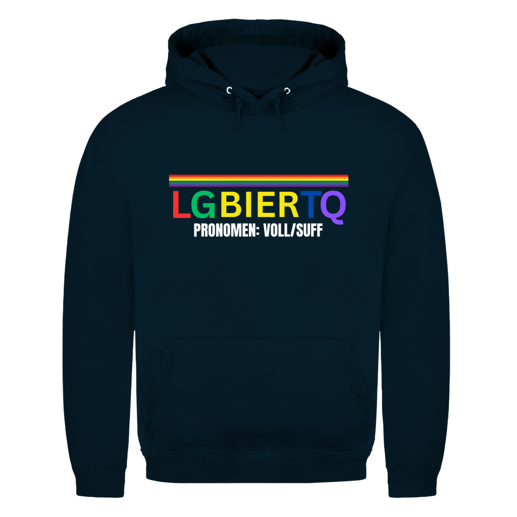 LGBiertQ – lustiger Hoodie