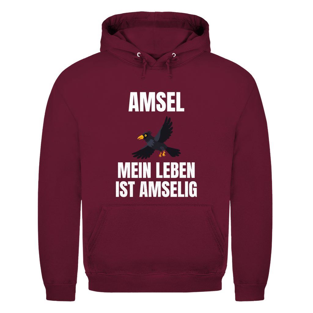 Amsel – mein Leben ist amselig – lustiger Hoodie