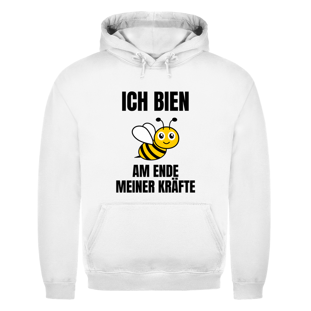 Ich bien am Ende meiner Kräfte – lustiger Hoodie