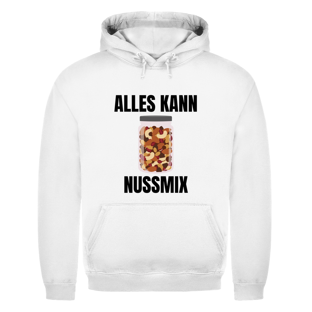 Alles kann Nussmix – kurzer Spruch – lustiger Hoodie