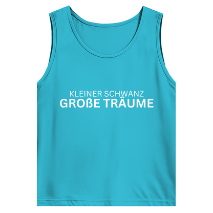 Kleiner Schwanz, große Träume – lustiges Tank Top