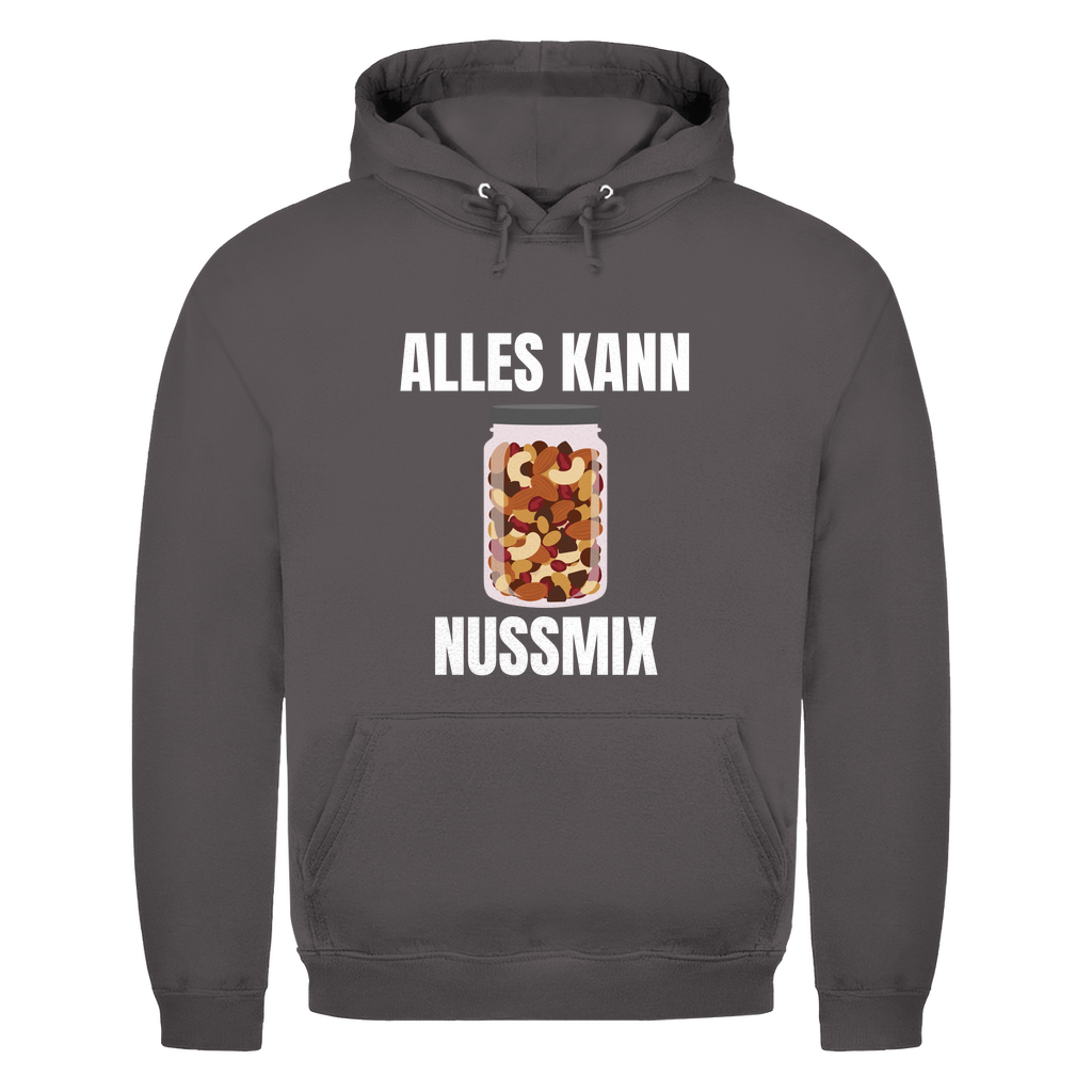 Alles kann Nussmix – kurzer Spruch – lustiger Hoodie