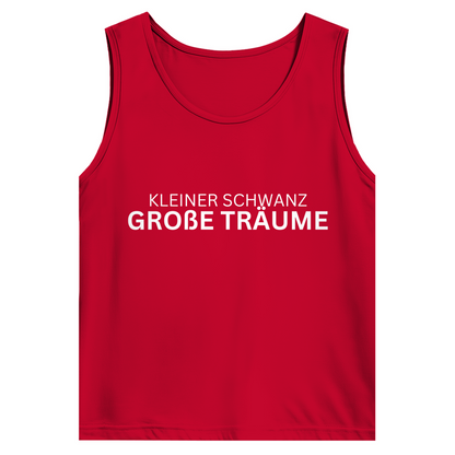 Kleiner Schwanz, große Träume – lustiges Tank Top