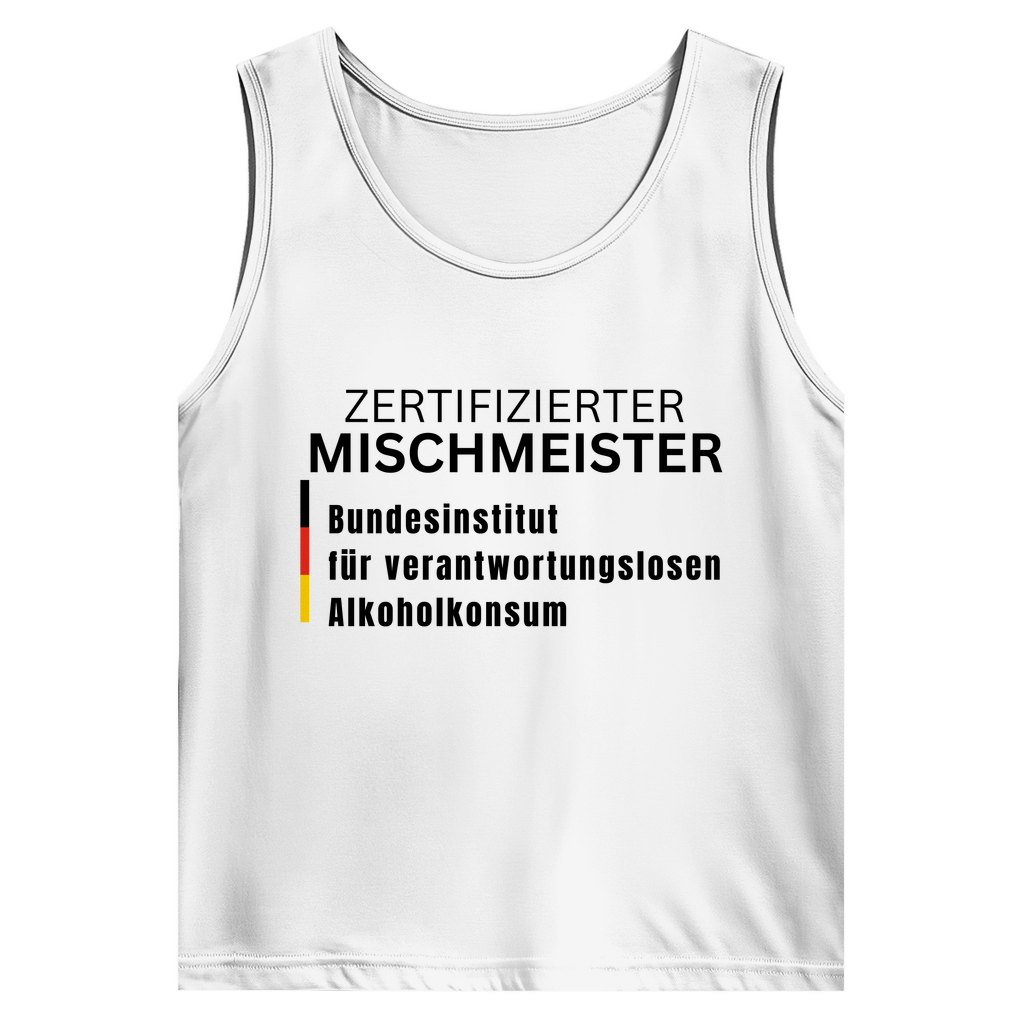Zertifizierter Mischmeister – lustiges Tank-Top