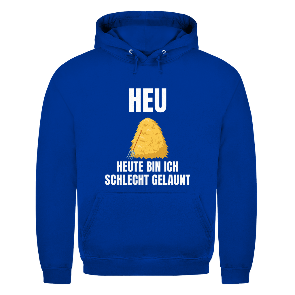 Heu – Heute bin ich schlecht gelaunt – lustiger Hoodie