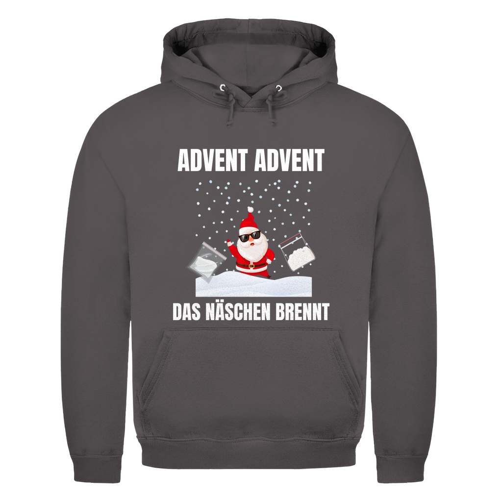 Advent Advent – das Näschen brennt – lustiger Hoodie