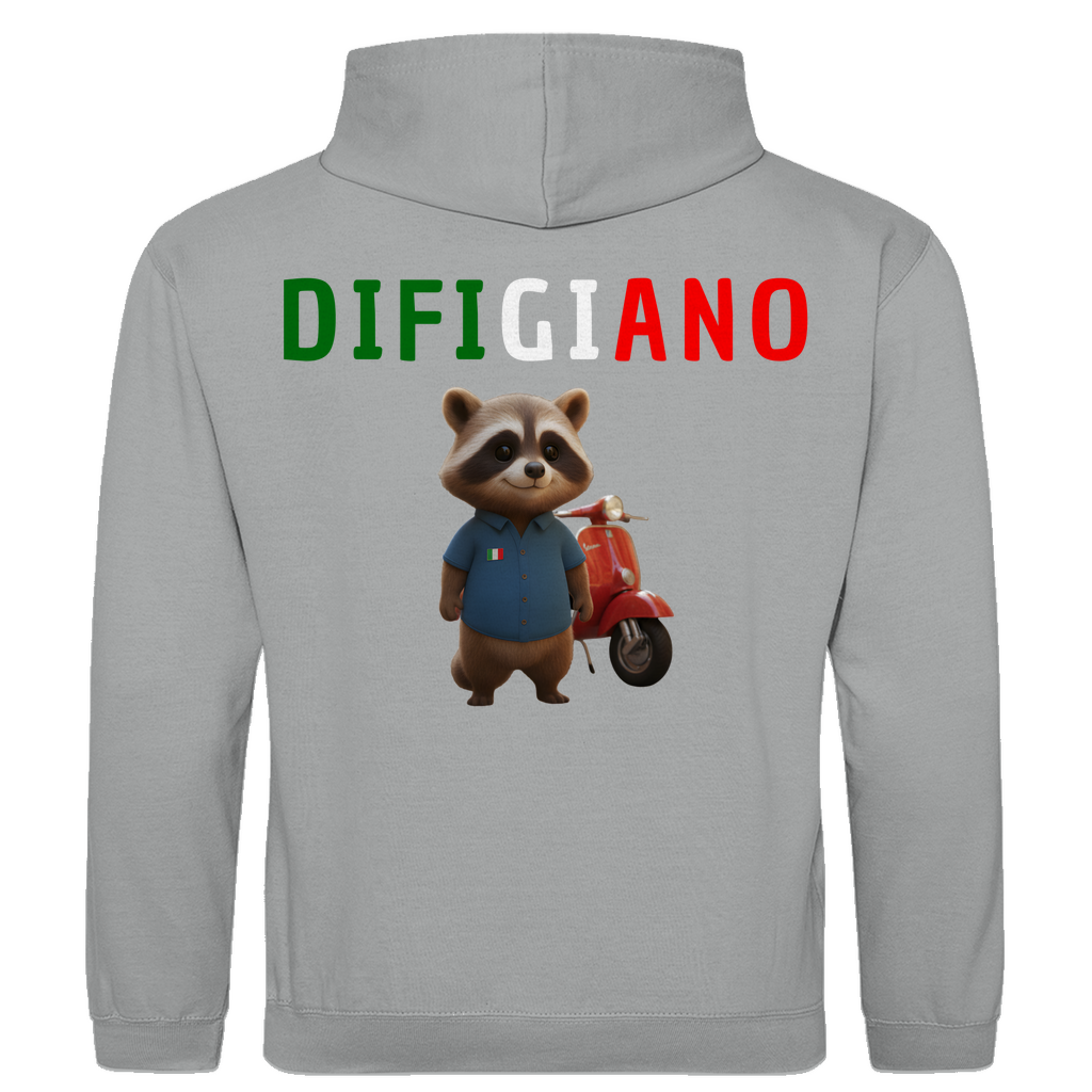 DIFIGIANO - lustiger Hoodie (Backprint)