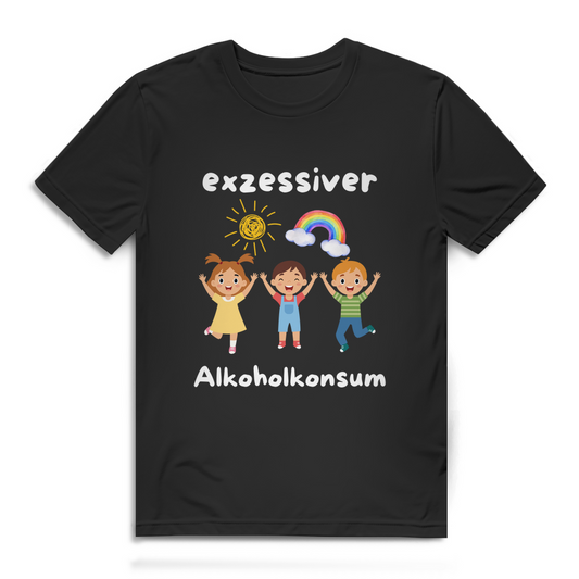 Exzessiver Alkoholkonsum – lustiges T-Shirt