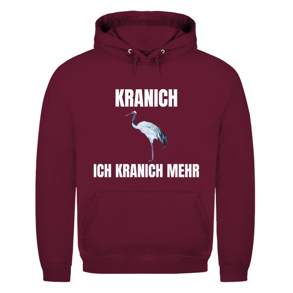 Kranich – Ich kranich mehr – lustiger Hoodie