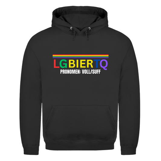 LGBiertQ – lustiger Hoodie