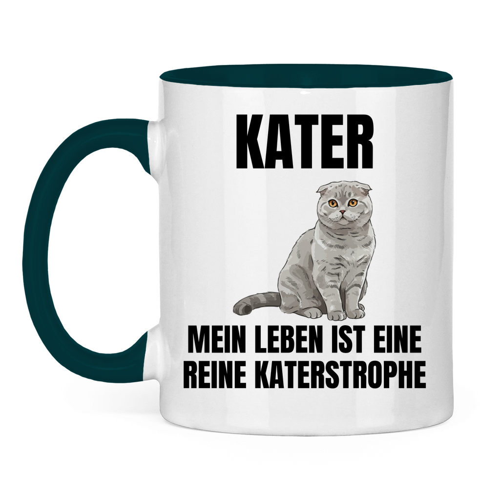 Kater – Mein Leben ist eine reine Katerstrophe – lustige Tasse