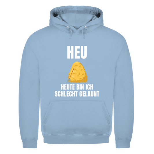 Heu – Heute bin ich schlecht gelaunt – lustiger Hoodie