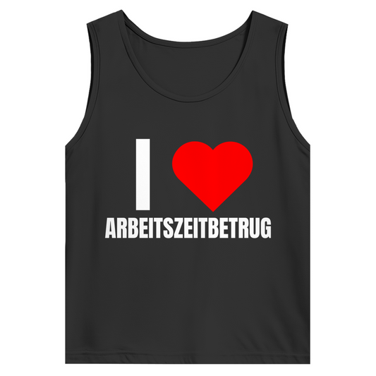Ich liebe Arbeitszeitbetrug – lustiges Tank Top