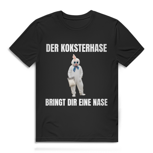 Der Koksterhase bringt dir eine Nase – lustiges T-Shirt