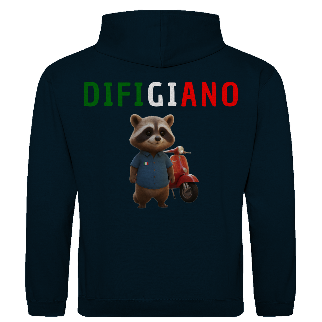 DIFIGIANO - lustiger Hoodie (Backprint)