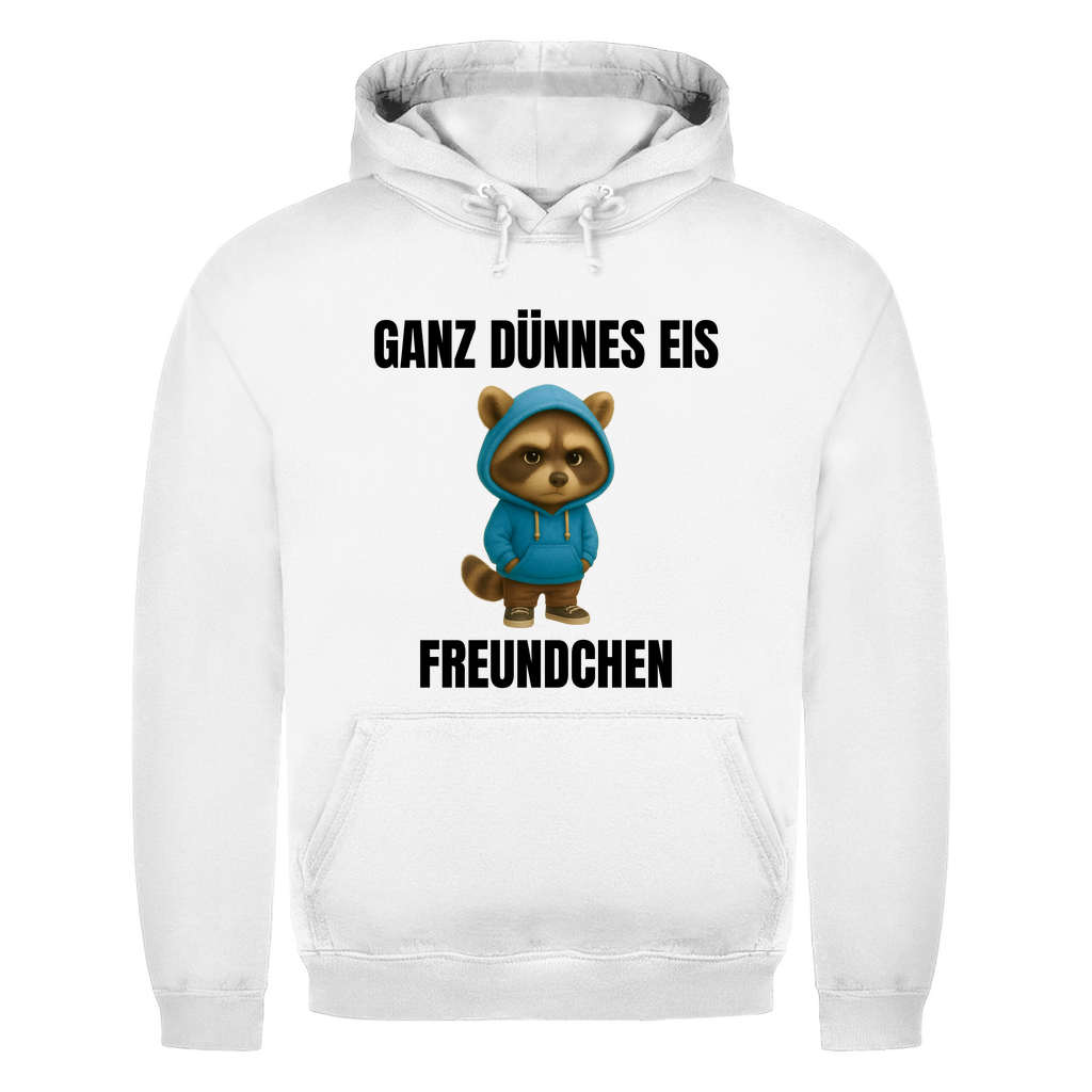 Ganz dünnes Eis, Freundchen – lustiger Hoodie