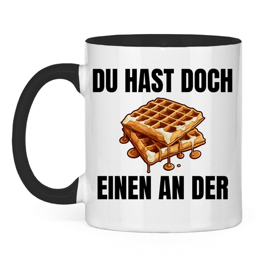 Du hast doch einen an der Waffel – lustige Tasse